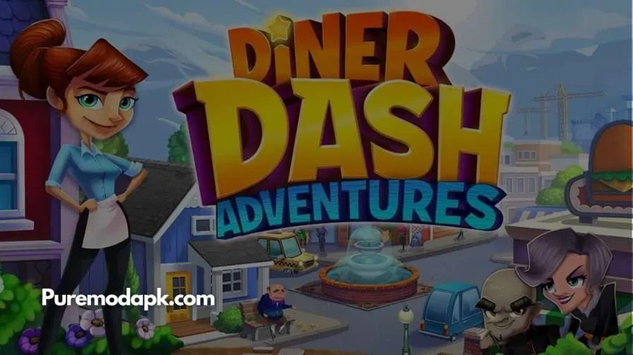 [100% Koin Tidak Terbatas] – Diner Dash Adventures Mod Apk