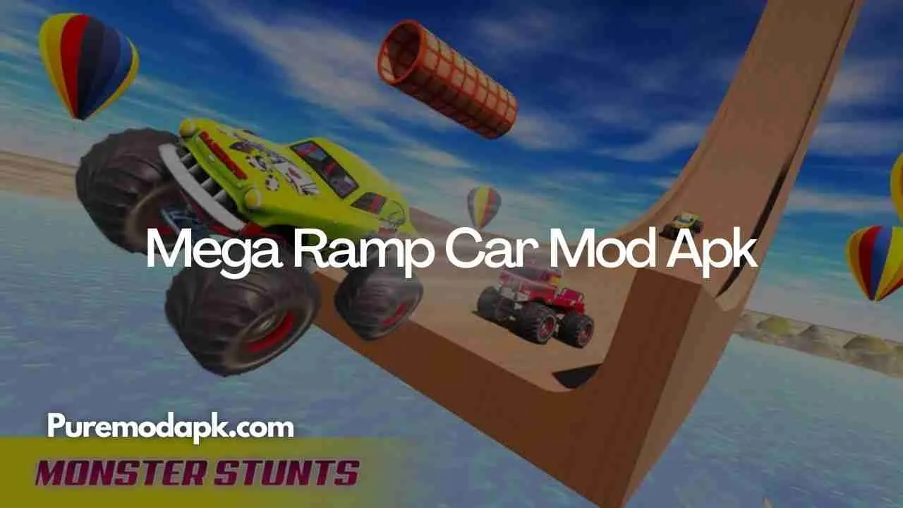Download Mega Ramp Car Mod Apk v1.2.13 [Premium Unlocked + Money]