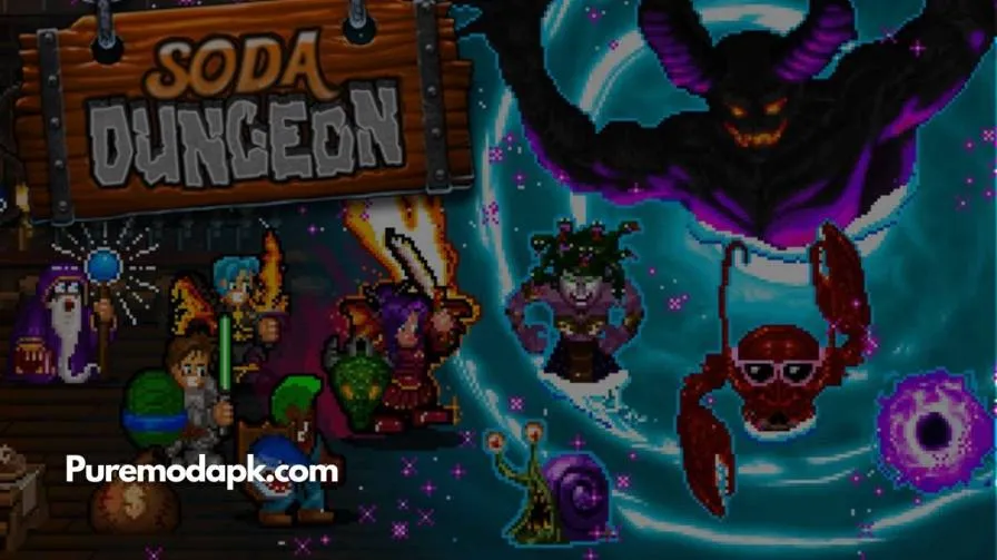 Download Soda Dungeon MOD APK V1.2.44  [Unlimited Essence]