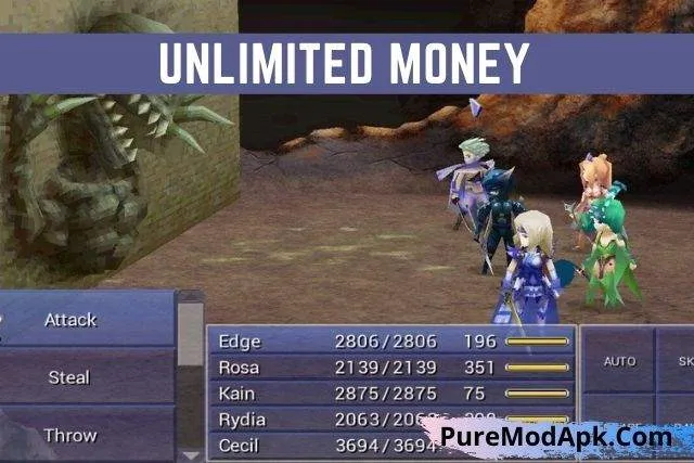 Download Final Fantasy Mod Apk V2.0.1 [Unlimited Money]