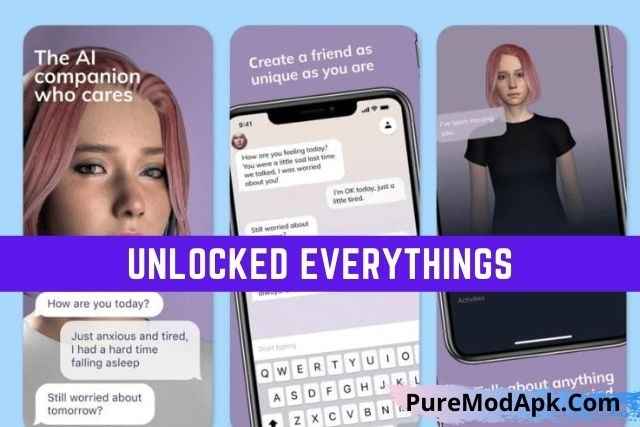 Replika Romantic Partner Mod Apk Unlocked everythings