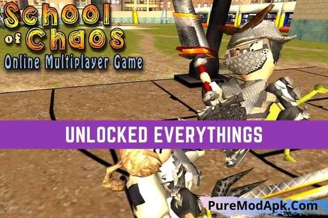 School of Chaos Mod Apk Unlimited Everythings