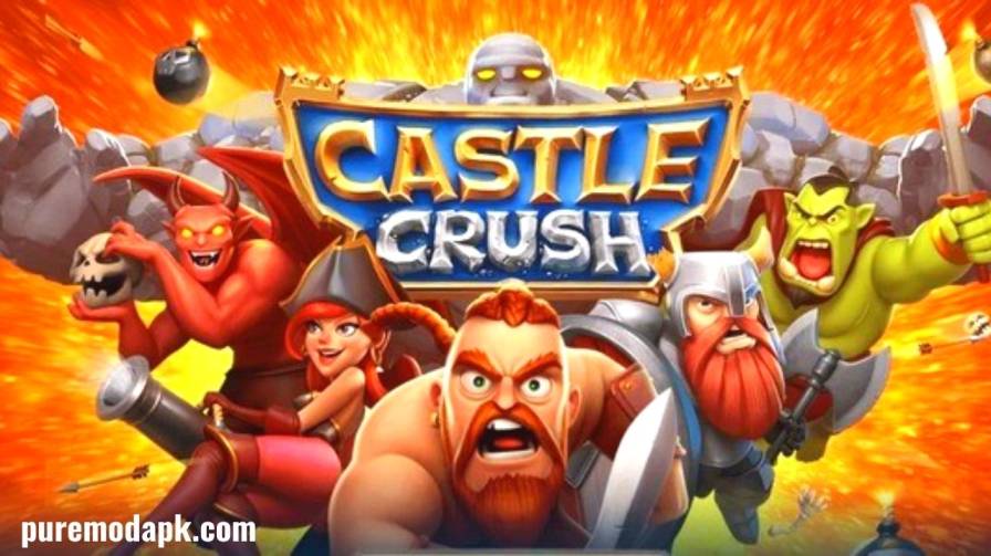 Castle Crush Mod Apk V4.10.1 [FREE Unlimited Gems, Coins]