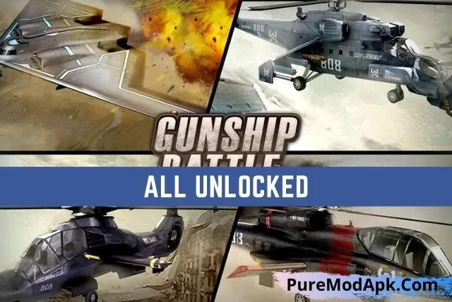 Gunship Battle Mod Apk All Unlocked