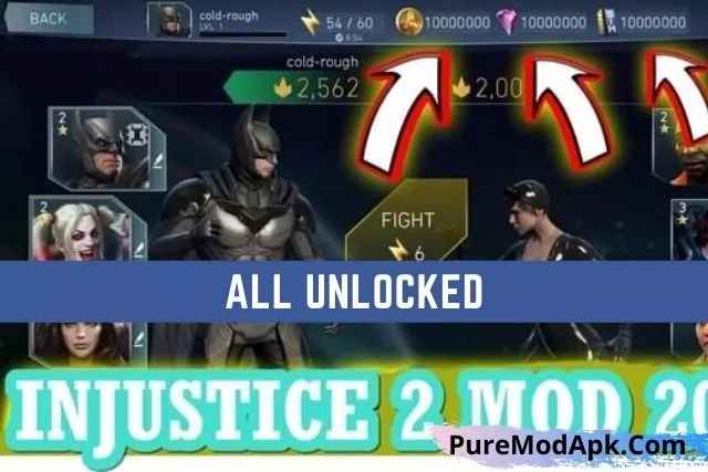 Injustice 2 MOD APK All Unlocked