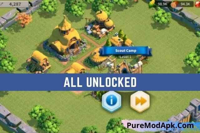 Rise of Kingdoms Mod Apk All Unlocked