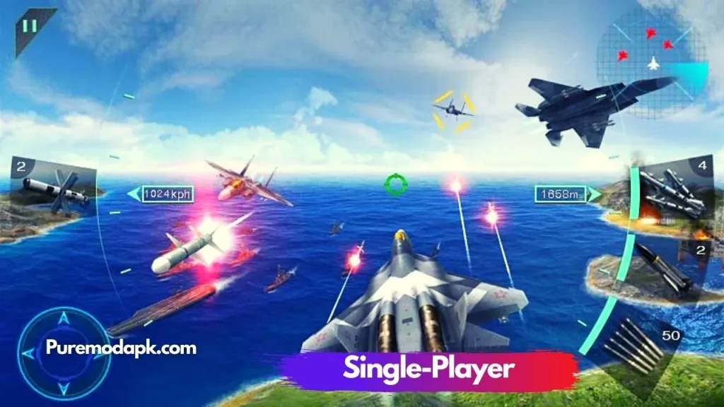 sky fighters 3d mod apk