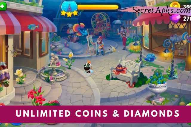 Fishdom Mod APK unlimited coins and diamonds