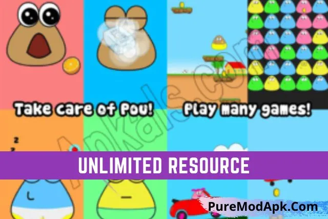 Pou Mod Apk Unlimited Resource