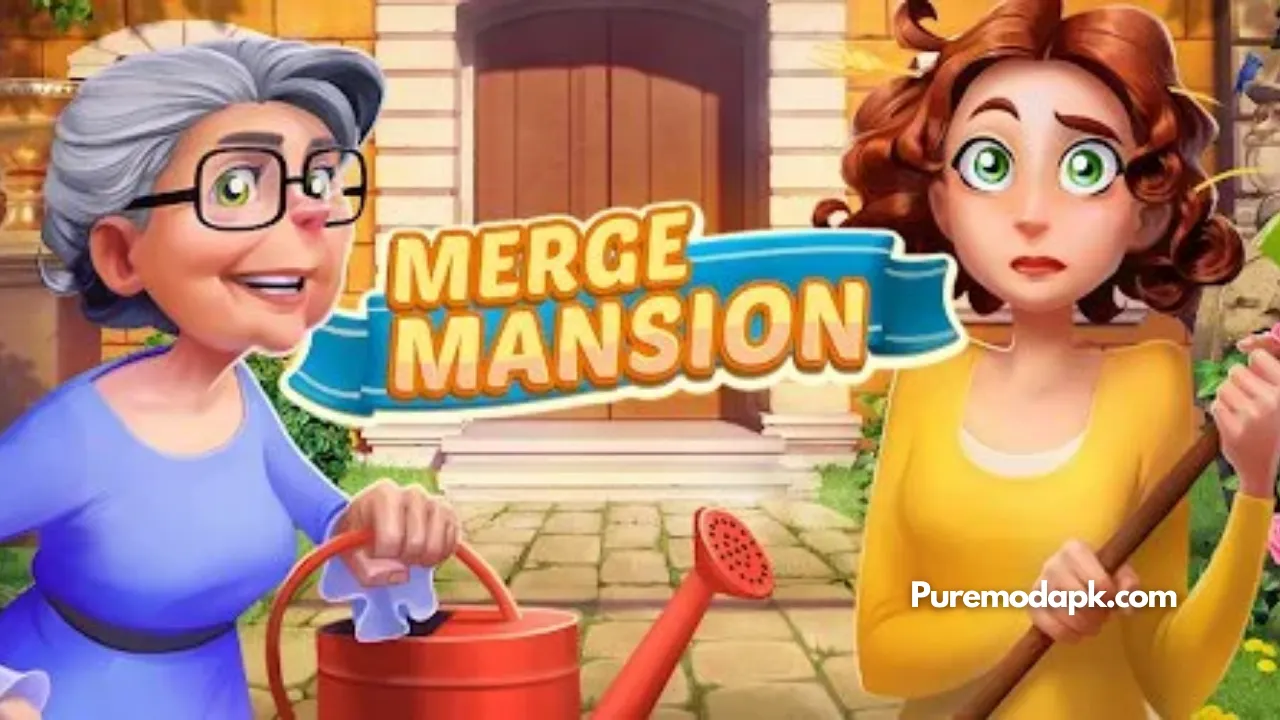 Merge Mansion MOD APK v22.06.02 [Unlimited Gems & Star]
