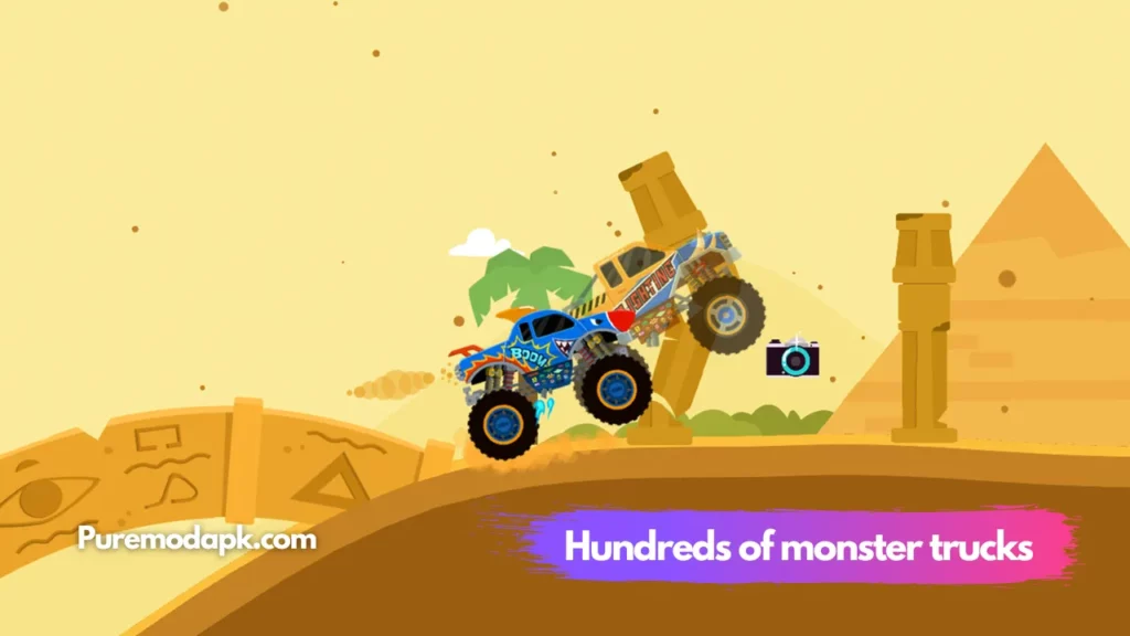 Monster Trucks Game For Kids Mod Apk