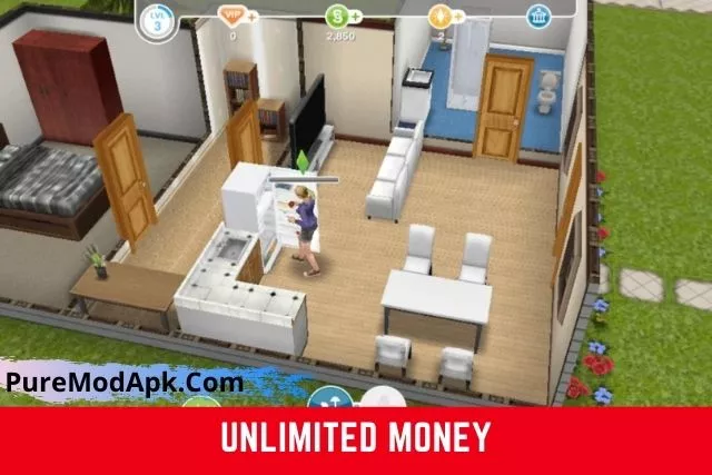 The Sims Free Play Mod Apk Unlimited Money