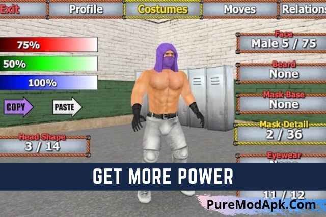 Wrestling Empire Mod Apk Get More Power