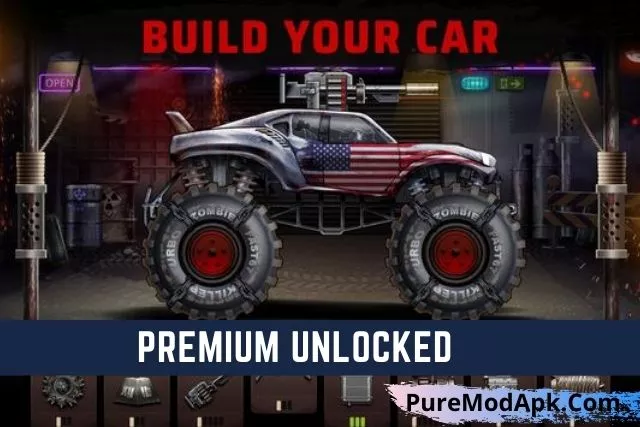 Zombie Hill Racing MOD APK Premium Unlocked