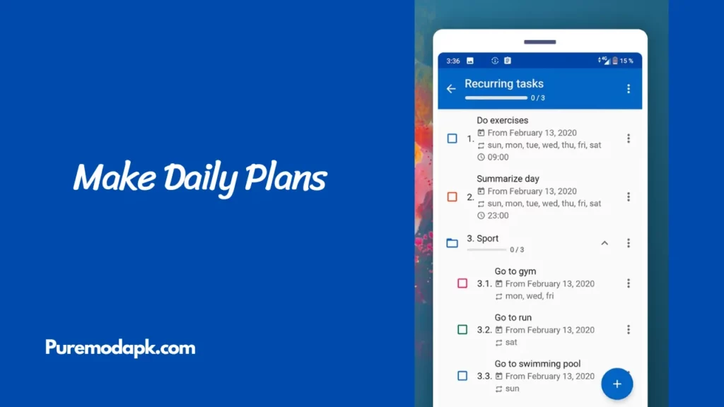 My Daily Planner Mod Apk